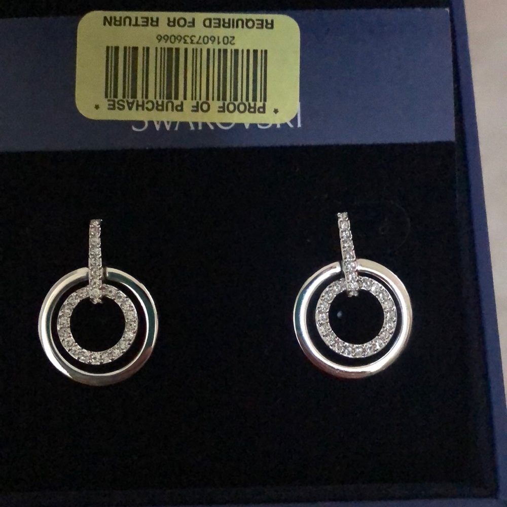 Swarovski crystal earrings